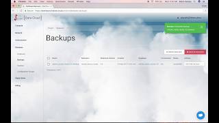 MySQL Database Backup - F(x) Data Cloud