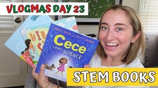 TOP 3 STEM READ ALOUD Recommendations | STEAM & Coding Books | VLOGMAS DAY 23