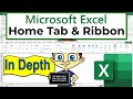 The Excel Home Tab & Ribbon in Depth