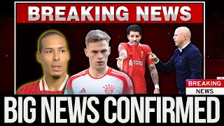 ✅LIVERPOOL TRANSFER UPDATES: Kimmich to Liverpool? Van Dijk's Statement, Szoboszlai  January Targets