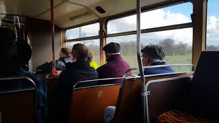 Thrash! Preserved YR 5504 B144 RWY Leyland Olympian Roe @ Kirkby Stephen 2018