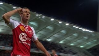 But Gaëtan COURTET (86') - Stade de Reims - Montpellier Hérault SC (3-1) / 2012-13