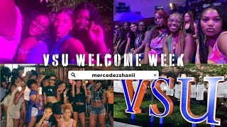 VSU Welcome Week Vlog🧡💙 | Media Day, VA Hall Social, etc.