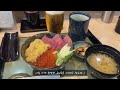 sub 東京一人旅 ハリーポッターチューン 日本コンビニ 一蘭ラーメン パンメゾン塩パン カイセンドン ウニドン サーモンアル丼 ナマビル