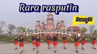 Rara rasputin/ Boney.M#linedance  ( Xem hướng dẫn dưới phần mô tả ⬇️)