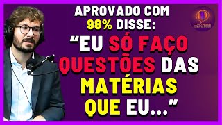 Método de Estudo Eficiente Que Ele Usou e Garantiu 98% de Acertos da Prova