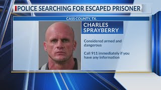 Police searching for escaped prisoner in Cass Co.