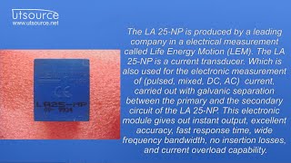 LA25-NP SENSOR CURRENT HALL SELECTABLE, Utsource