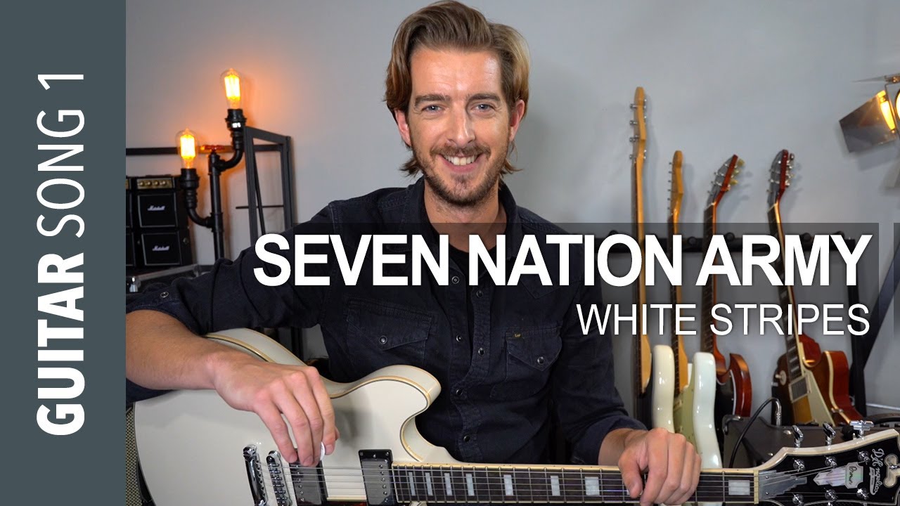 Electric Guitar Song 1 Seven Nation Army Guitar Lesson Tutorial