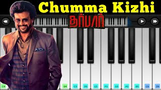 Chumma Kizhi | Piano Tutorial | Darbar | Naan thanda inimelu | Rajinikanth