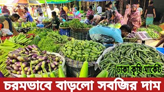 সবজির বাজার চরমভাবে বাড়লো। সপ্তাহের ব্যবধানে কেজি প্রতি দ্বিগুণ বাড়ছে সবজির দাম। Vegetable Price?