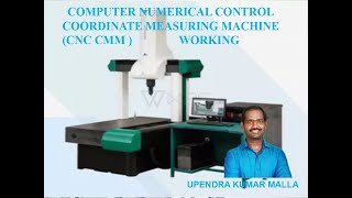 Computer numerical control coordinate measuring machine (CNC CMM) working telugu lecture