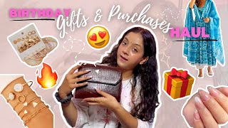 Things I bought & a few gifts I got for my birthday🎂🎈 | Gunjan’s Uncut Life