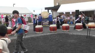 滝ヶ原雲海太鼓　流れ打ち