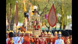 พระบาทสมเด็จพระเจ้าอยู่หัวฯ เสด็จพระราชดำเนินเลียบพระนครไปวัดบวรฯ