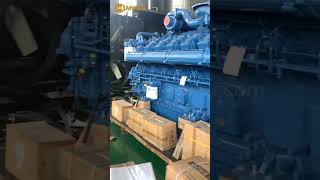 Misea diesel marine genset features a 500kW rated/550kW standby power. Equipped with Yuchai engine