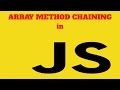 Array Method Chaining (Filter and Map)