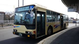 根室交通バス 納沙布線 前面展望 駅前バスターミナル～納沙布岬