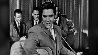 Elvis Presley - Hound Dog (The Ed Sullivan Show Footage) [Remastered]