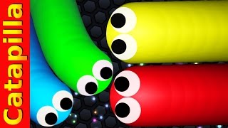 Slither.io Epic Slither io Funny Moments Gameplay.