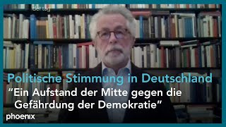 Prof. Hans Vorländer (Politikwissenschaftler) zur aktuellen politischen Stimmung in Deutschland