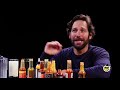 Paul Rudd Cries in a Touching Hot OnesSpicy Wings moment (he's an EPIC dabber!)