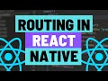React Native Navigation with expo-router // Tabs / Stack / useRouter / params / naming conventions
