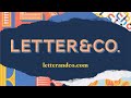 Letter&Co. - Create your display font