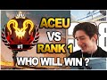 ACEU team vs RANK 1 team in predator lobby | ACEU played ranked with GENBURTEN ( apex legends )