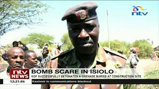 KDF soldiers detonate hand grenade in Kiwanjani area, Isiolo