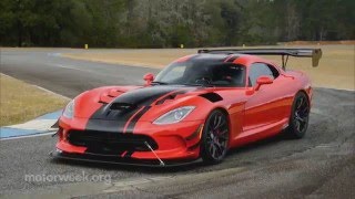 MotorWeek | Track Test: 2016 Dodge Viper ACR