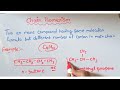 chain isomerism