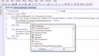 VB.NET - Threading Made Easy - Detailed Simplified Video Tutorial
