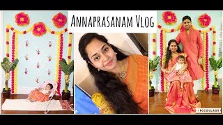 Annaprasanam Vlog | Annaprasan Decor |#DIML Full day vlog | Time Management Tips