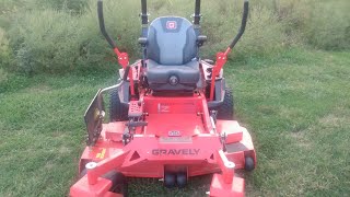 Gravely Pro Turn Z Initial Impressions (part 1)