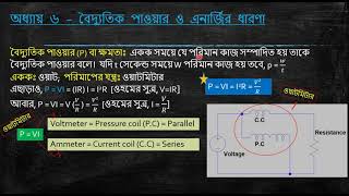 Electrical Engineering Fundamentals (66712) [Chapter 6_ বৈদ্যুতিক পাওয়ার ও এনার্জির ধারণা]