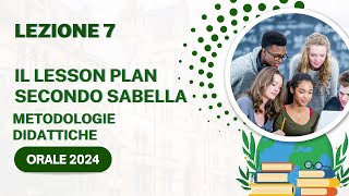 Lesson Plan secondo Sabella