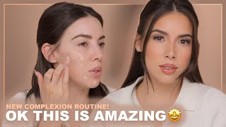 WE MIGHT BE WATCHING MY NEW FACE ROUTINE CAUSE IT LOOKS THAT GOOD!!