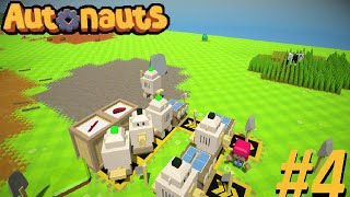 Autonauts Tutorials #4: Automating; Mining, Tools Crafting, and Charger Bots