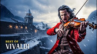 Vivaldi: Winter (4 hours NO ADS) - The Four Seasons. Best Classical Music for Working, Relaxing...