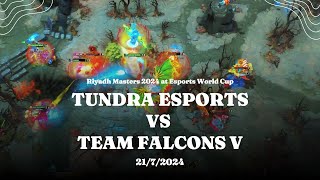 Riyadh Masters 2024: Tundra Esports vs Team Falcons