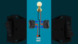 Ac 2 way switch connection kasa kran ⚡️ 💡 Like subscribe plz 🙏😲😱😮#shorts #youtubeshorts #electronic