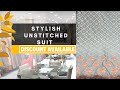 Gorgeous unstitched suit design for women 2021 #shorts #youtubeshorts #shortsvideo