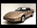 1984 c4 corvette who were its rivals shopping in 1984