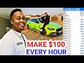 How To Make $100 Every Hour Trading || Simple GBPUSD Trading Strategy for Beginners - Young Amo