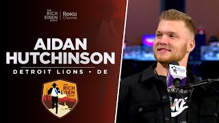 Lions DE Aidan Hutchinson Talks Super Bowl, Jim Harbaugh & More with Rich Eisen | Full Interview