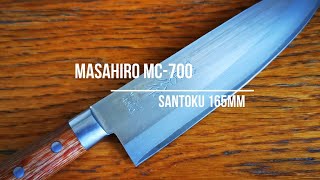 Заточка Masahiro MC-700. Японский кухонный нож Masahiro.