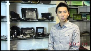 The Korin Product Show: Episode 31 - Tessa Black Tableware Collection