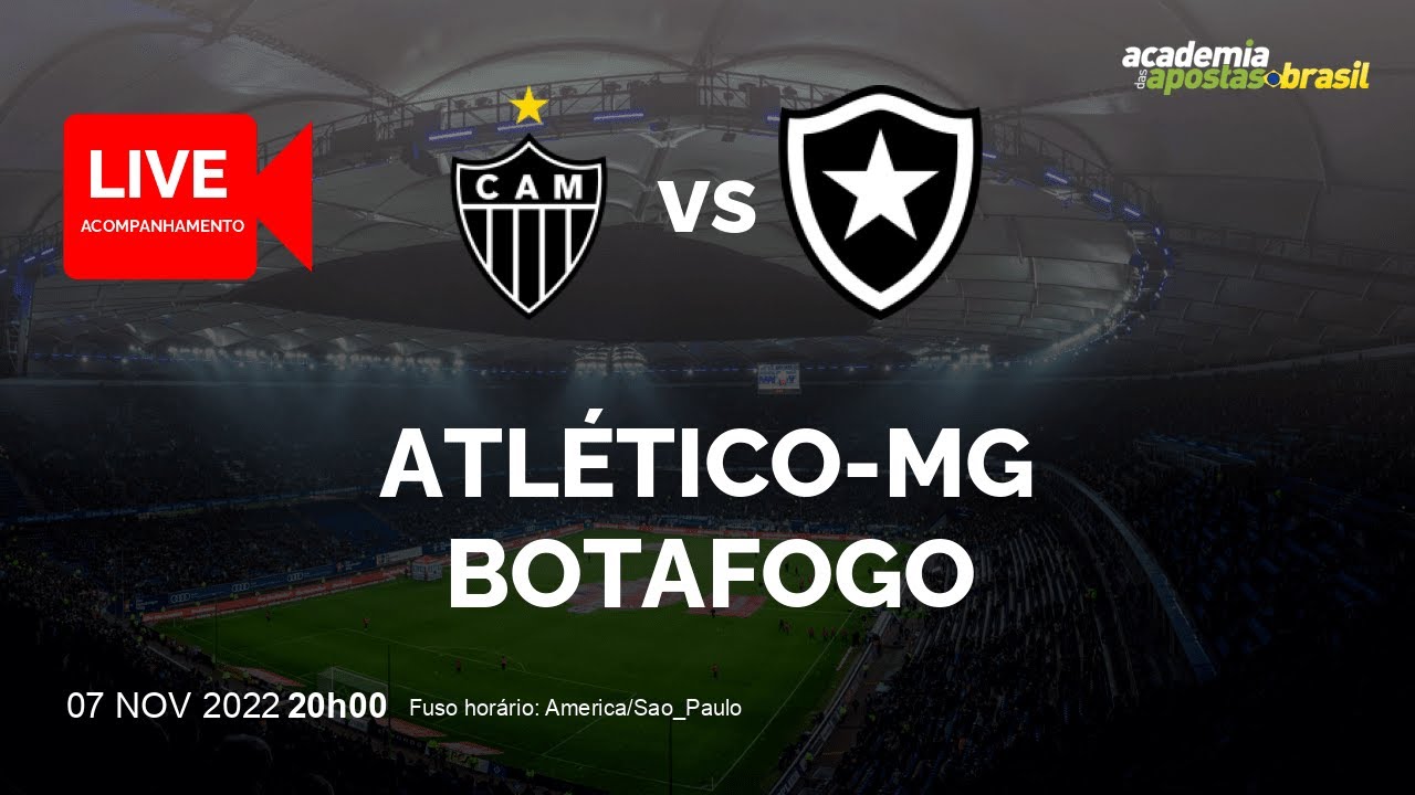 ATLÉTIC-MG X BOTAFOGO AO VIVO | BRASILEIRÃO - SERIE A - 36ª RODADA ...