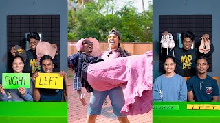 Left Or Right Dress challenge 😂👊 Funny Video #short #shorts